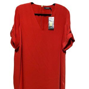 Ralph Lauren Dress Red 14W